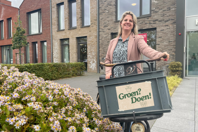 Een collega van het green team van tanteLouise
