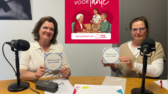 Diana en Ellen in de studio