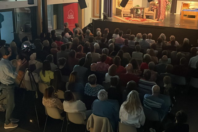 Een volle zaal