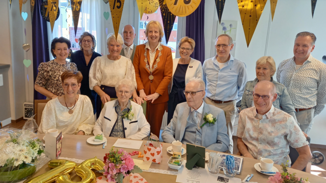 Met de burgemeester op de foto