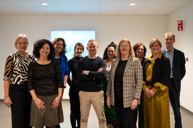 Medewerkers van Bravis, tanteLouise en TWB die aan de komst van het monitoringscentrum hebben bijgedragen