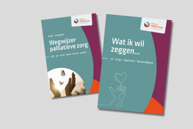 Covers van het wensenboekje en de wegwijzer