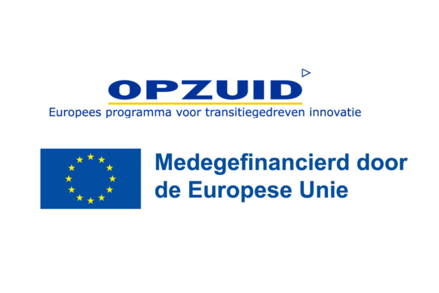 Logo van OPZuid en Europese Unie