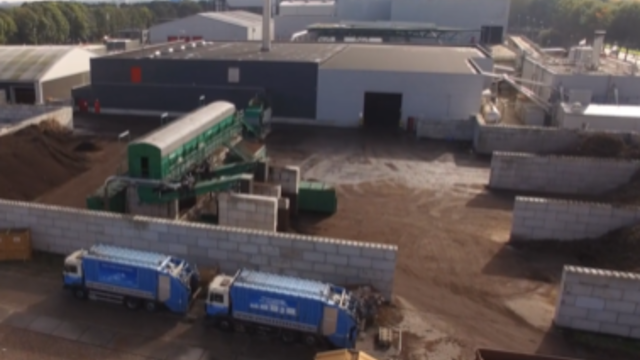 De fabriek waar het incontinentiemateriaal wordt gerecycled